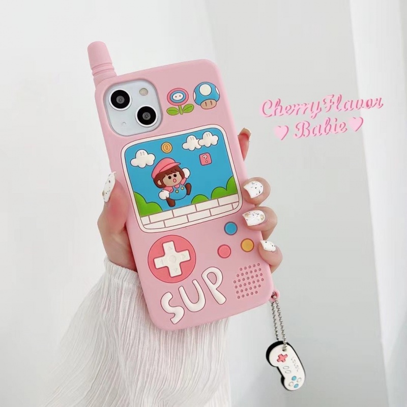 Soft case Silikon TPU Motif Kartun game console Untuk iphone 13 12 11 Pro Max XS XR 8plus iphone 12pro12pro Max 7 8 Plus X XS XR XSMAX