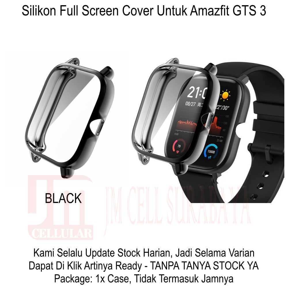 Cover Amazfit GTS 3 - Silikon Case Full Screen Protector