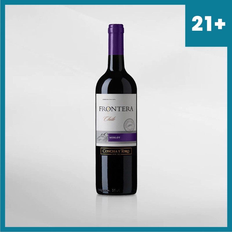 Frontera Merlot 750 ml ( Original &amp; Resmi By Vinyard )