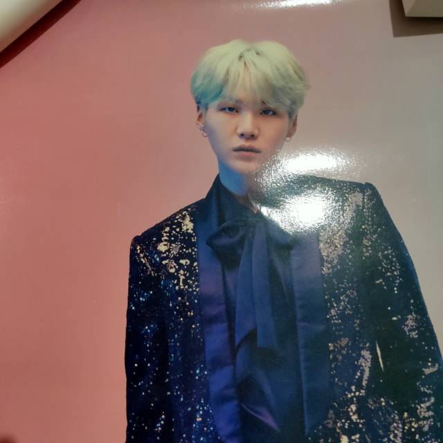 BTS WINGS TOUR FINAL SUGA FULL BODY POSTER