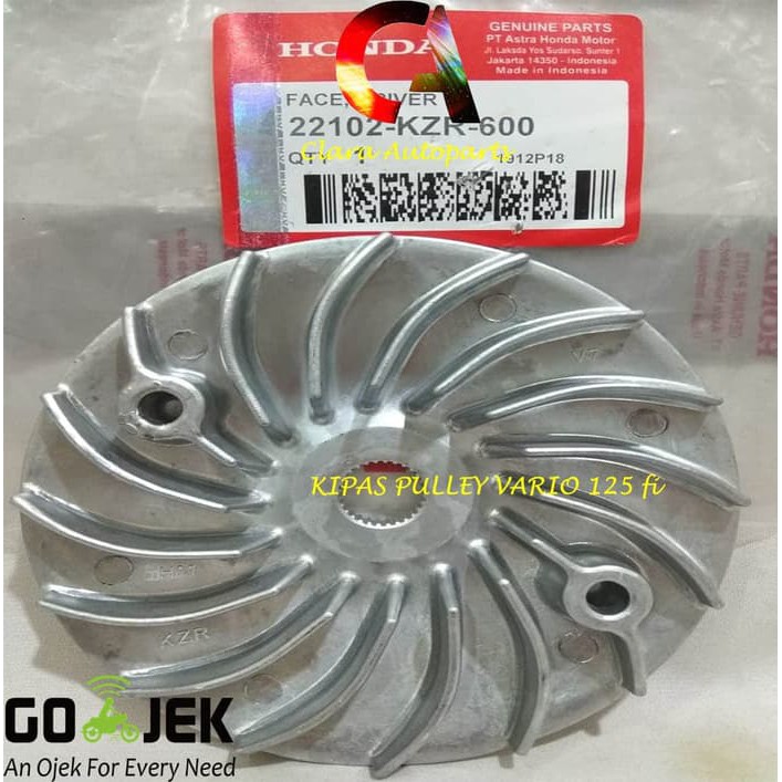 KIPAS RUMAH ROLLER VARIO 125 KIPAS PULLEY VARIO 125 FI KZR KIPAS VARIO