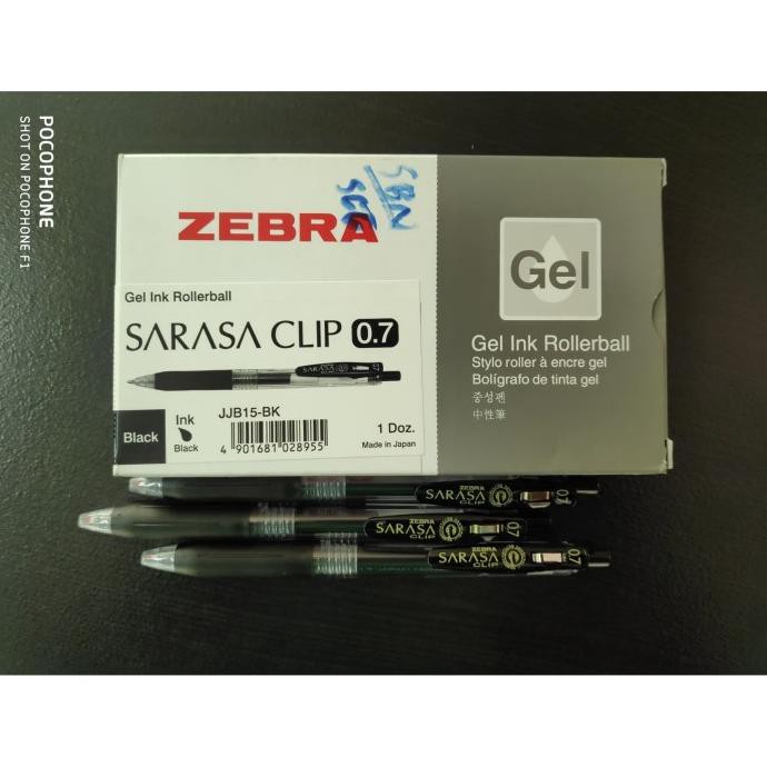 

Promo Awal tahun pulpen ZEBRA Sarasa 0.7 Black / Hitam Promo Awal tahun