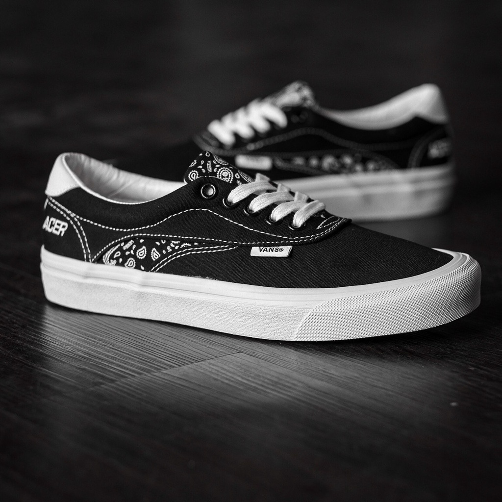 VANS SUEDE BANDANA ACER NISP BLACK/WHITE ORIGINAL 100%