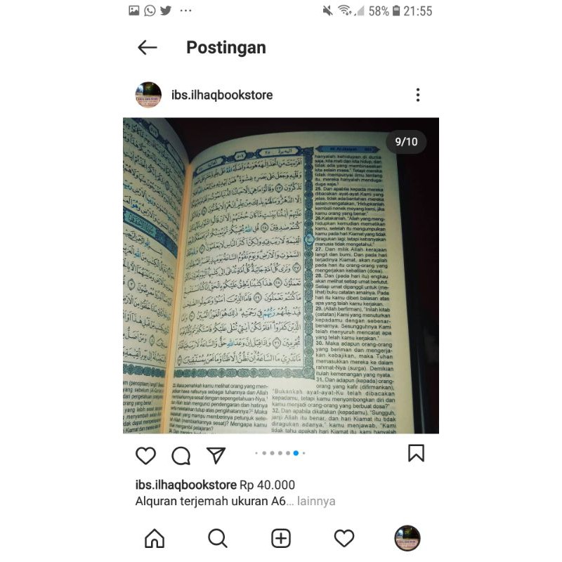 Alquran terjemah ukuran A6 LengkapRingkasan tafsir ibnu katsir Ringkasan tafsir ath thabari