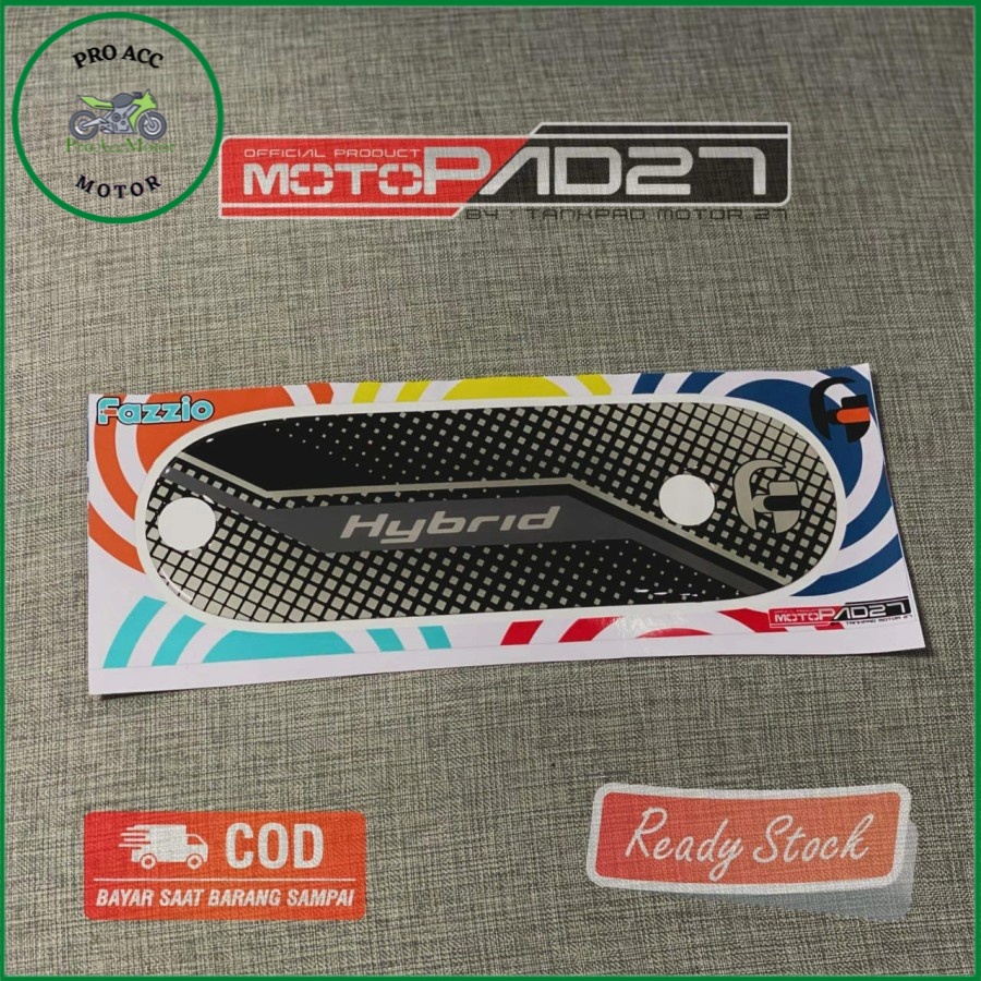 Promo.. Stiker Fazzio stiker sticker resin knalpot YAMAHA FAZZIO 125 MOTOPAD27 anti luntur