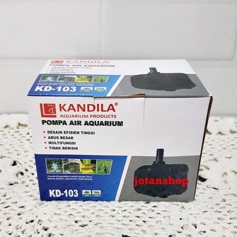 KANDILA KD103 KD 103 FILTER POMPA AIR CELUP KOLAM IKAN AQUARIUM HIDROPONIK