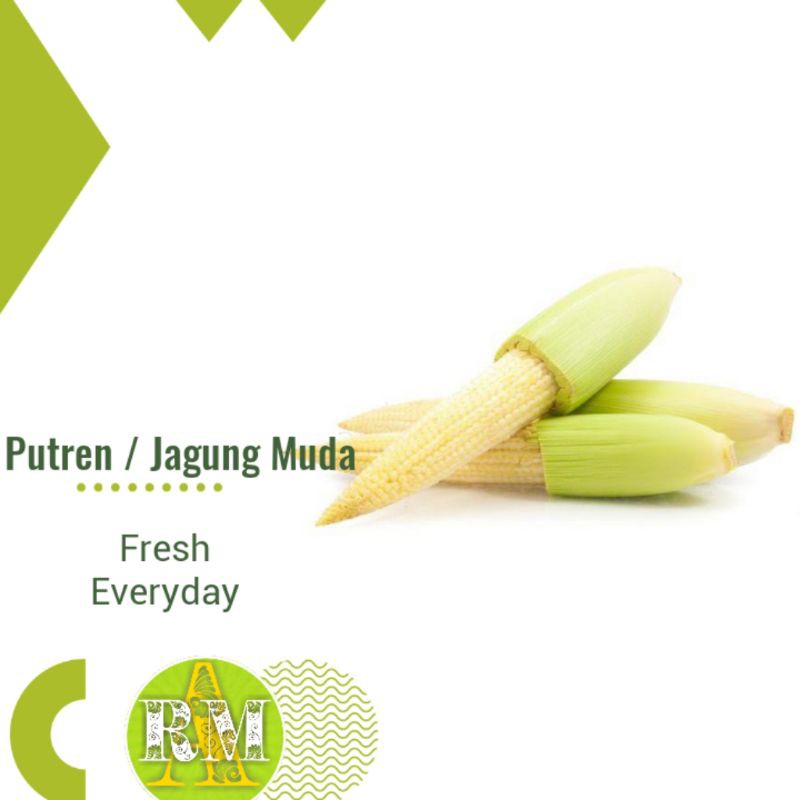 

PUTREN / JAGUNG MUDA 500g