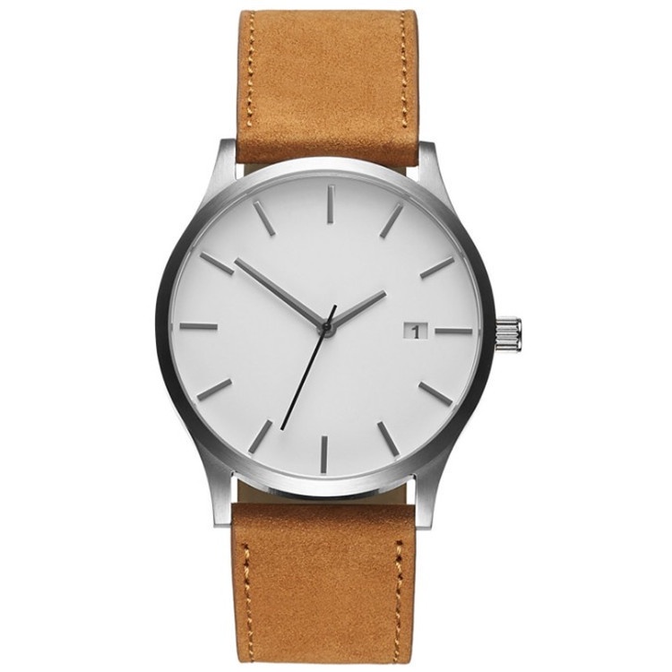 Jam Tangan Pria SW317-4 Jam Tangan Kulit Jam Tangan Cowok Jam Cowok Jam Kulit Jam Analog Jam Tangan Murah