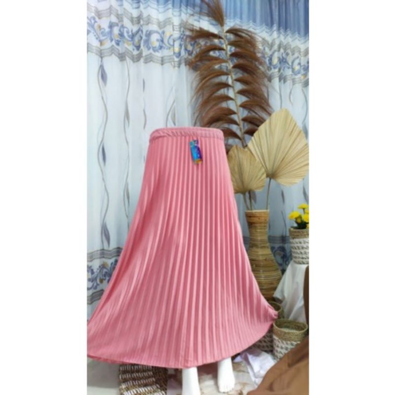 ROK PLISKET PREMIUM /ROK PANJANG MUSLIM/ ROK MAYUNG/rok plisket jumbo wanita