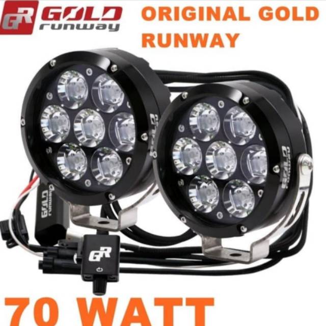 lampu Gold runway original 70w