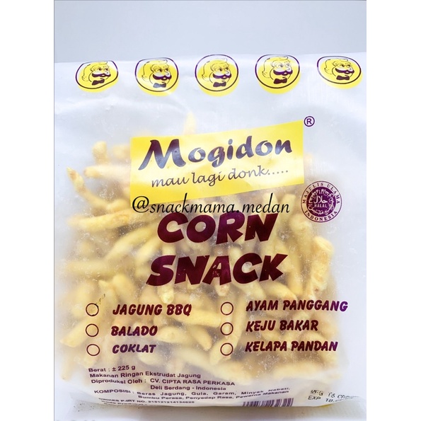 

STIK JAGUNG BAKAR MOGIDON 225GR