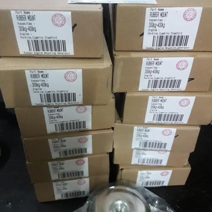 RUBBER/KARET ENGINE MOUNTING GENERATOR GENSET 300 KG 400 KG 500KG terlaris