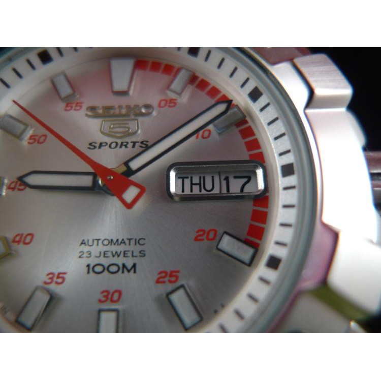 Seiko 5 Sport SNZG19K1 Silver Dial | Jam Tangan Pria SNZG19