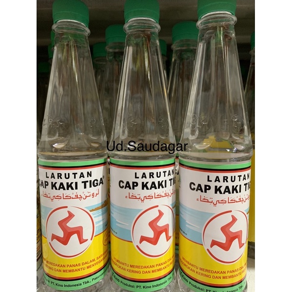 

Larutan Penyegar Cap Kaki Tiga 500ml