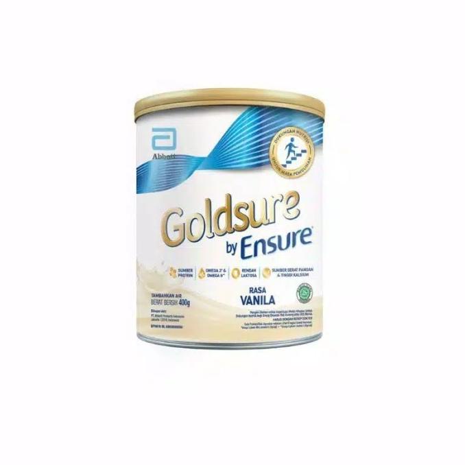 

[COD] Goldsure by Ensure Vanila 400 g Susu Nutrisi Dewasa saat pemulihan [COD]