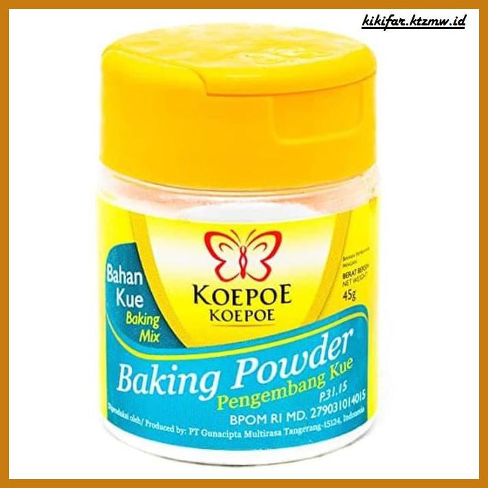 

Redwop-Gnikab- Baking Powder Koepoe Koepoe 45Gram -Hallall.