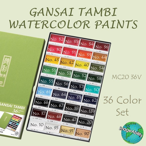 

GANSAI TAMBI 36 colour set MC20 / 36V
