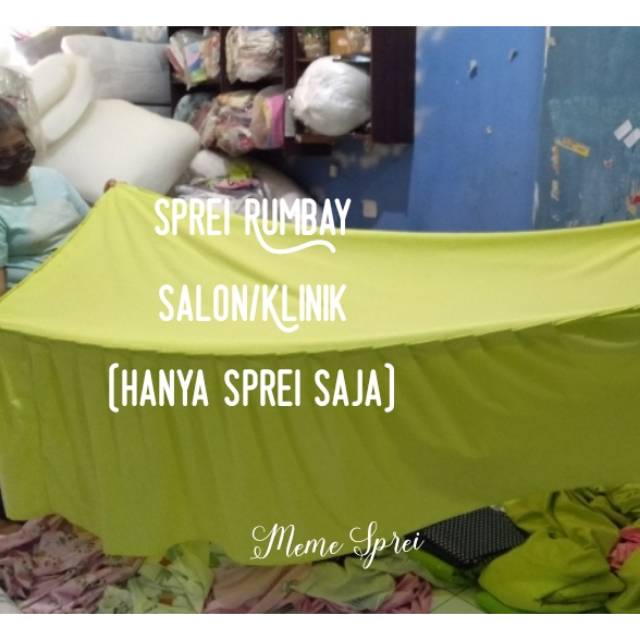 Sprei Salon Rumbay Sprei Facial Klinik (Hanya Sprei Rumbai Saja)