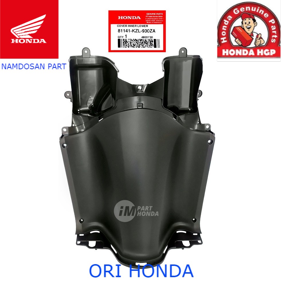 Ahm Cover Inner Lower - Cover Leksil Kontak Bawah SPACY Karbu dan Fi Injeksi 81141-kzl-930za