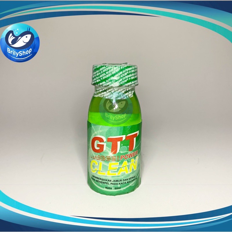 GTT Obat Jamur Kaca Aquarium Serbaguna POWER CLEAN