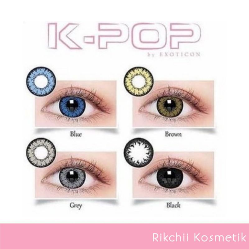 Softlens Kpop Big Eyes 16mm / Softlens Kpop Grey / Lensa Kontak