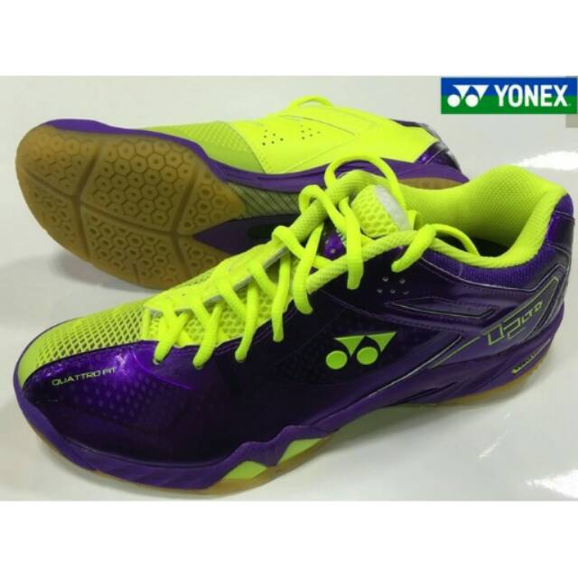 Sepatu Badminton Yonex SHB 02 LTD Purple Kento Momota - Original