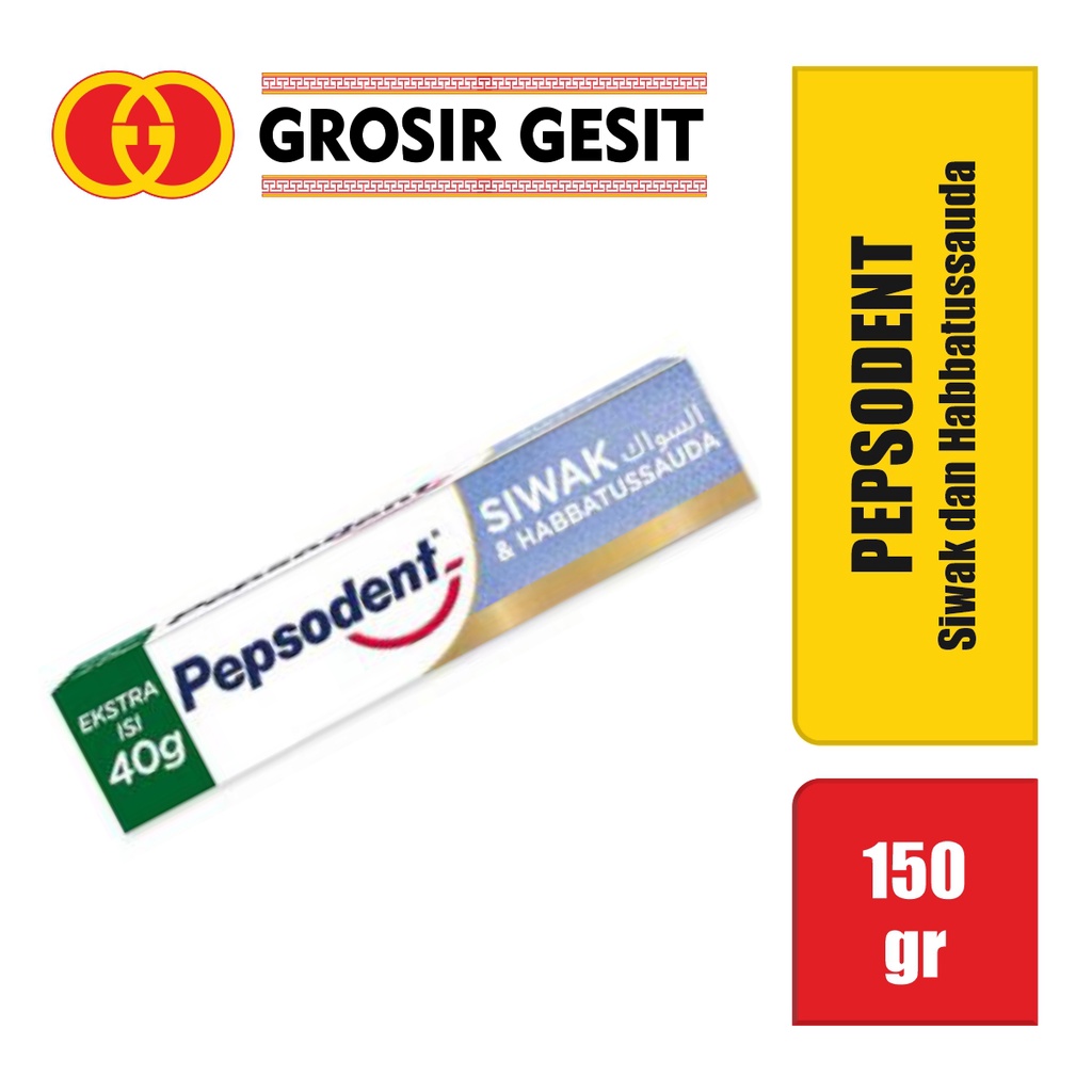 Pepsodent Siwak Habbatussauda 150 gr
