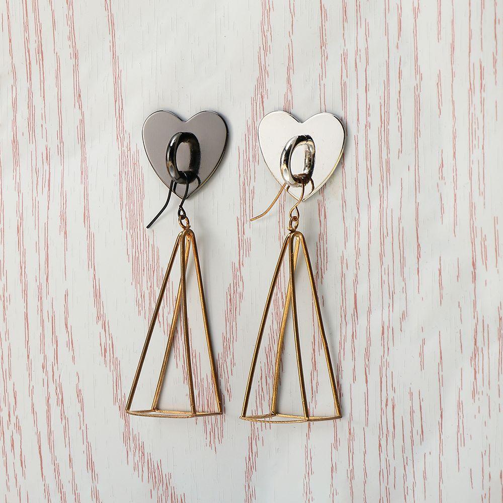 TOP 3PCS Mobile Phone Holders Square Buckle Phone Accessories Heart Shape Buckle Metal Buckle