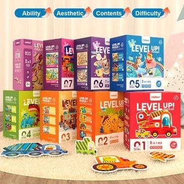 Mideer advanced puzzle level up