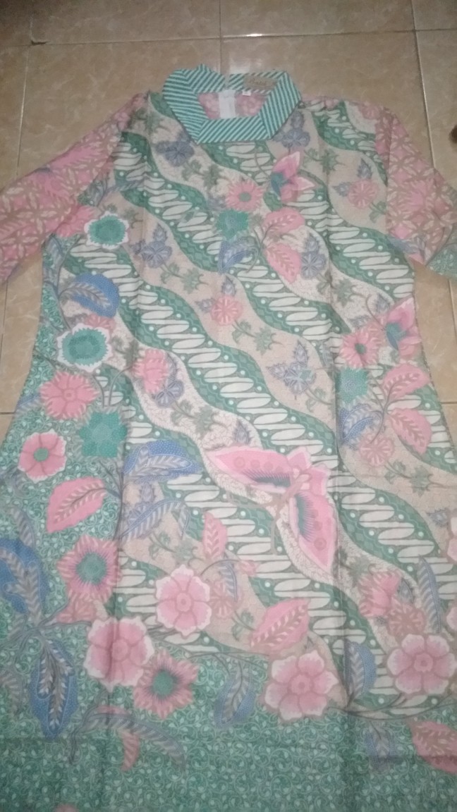 Batik Tunik Seragam Batik Solo Batik Pekalongan Baju Batik Wanita Td 281