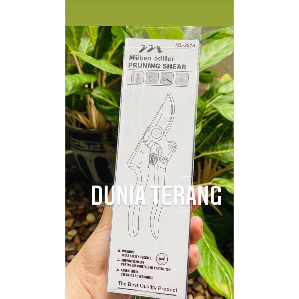 Gunting Stek MULLER Gunting Dahan Ranring Bonsai Prunning Shears - ML-301A