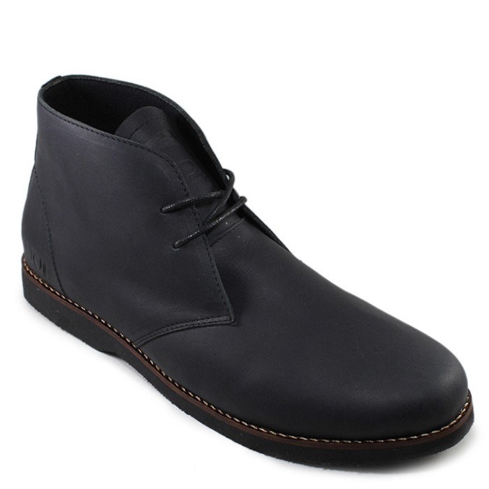 Sepatu Pria- SAUQI Chukka Hitam Jenis Boots