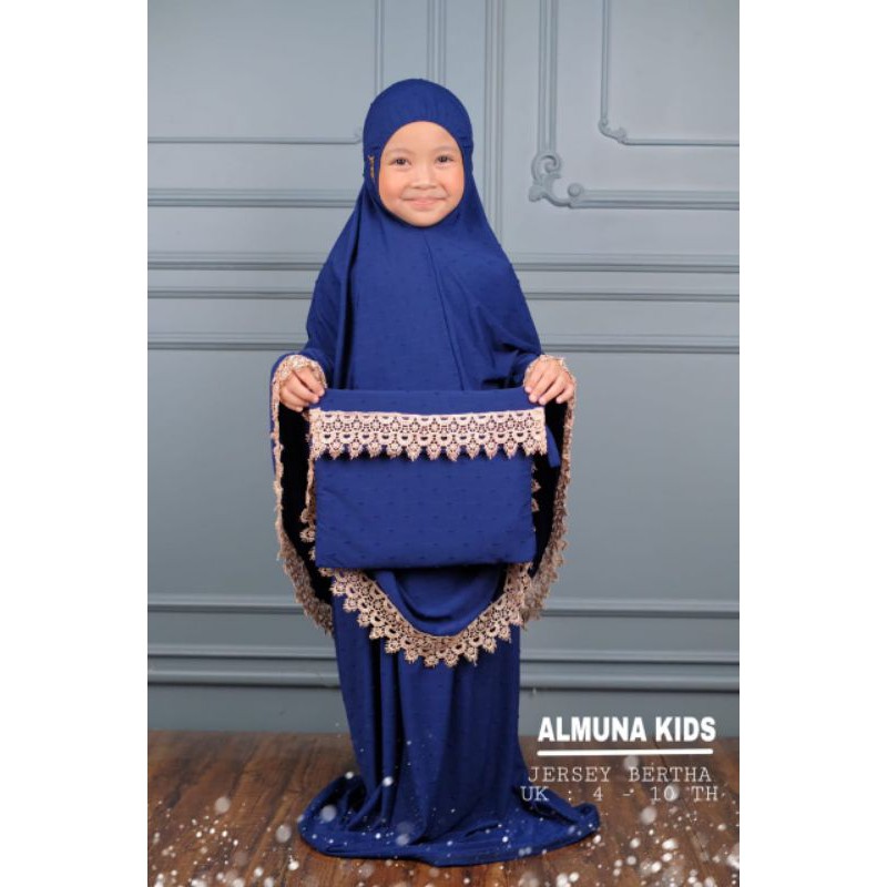 MUKENA ALMUNA ANAK ORIGINAL DOA IBU