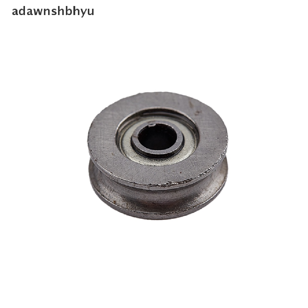 Adawnshbhyu 5pcs V U Alur Roller Wheel Ball Bearing Mesin Bordir Pulley Bearing