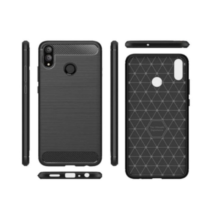 Softcase Ipaky Carbon Huawei Honor 8a 8x