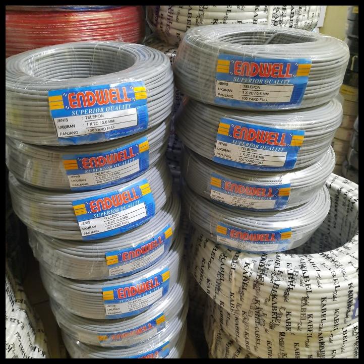 Kabel Telepon Isi 2 100 Meter Kabel Kawat/Tembaga