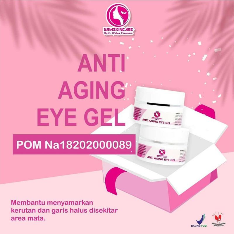 Cream Mata Panda/kantong mata/Anti Aging Eye Gel Drw skincare