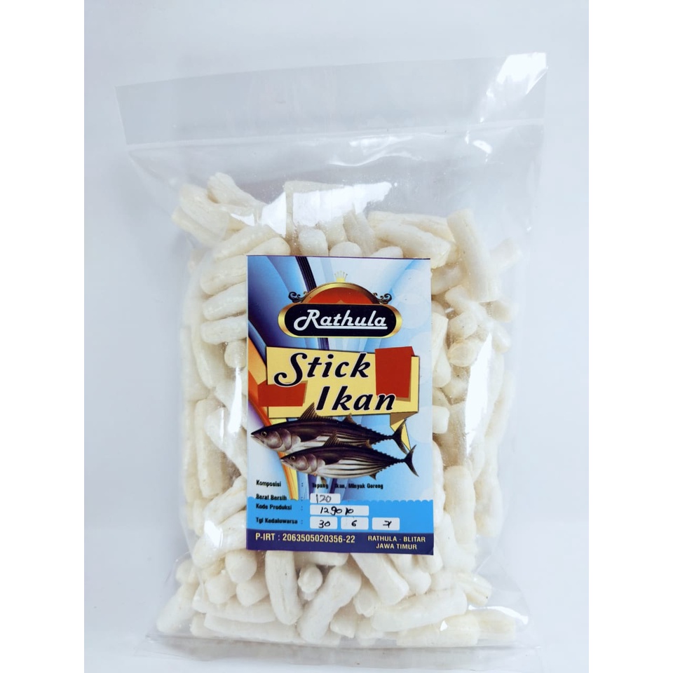 

kotakoi_mart Kerupuk Ikan / Stik Ikan Gurih, Renyah, Sehat, Murah Meriah 120 gram