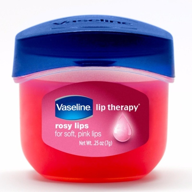 Vaseline Lip Therapy Rosy Lips 0.25oz USA Pocket Size Lip Balm 7gr