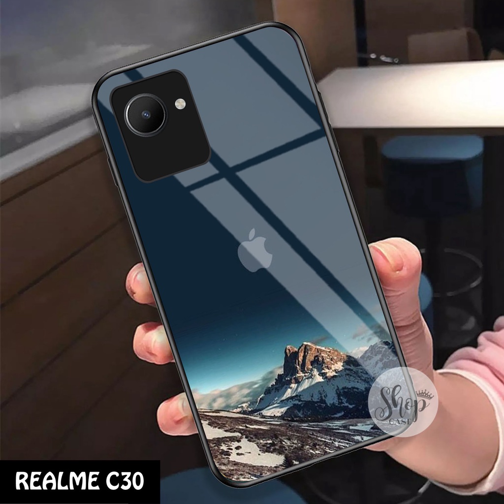 Softcase Glass Realme C30 NEW - Case Realme C30 - Case Lucu - case Realme C30 - kesing Realme C30 - 