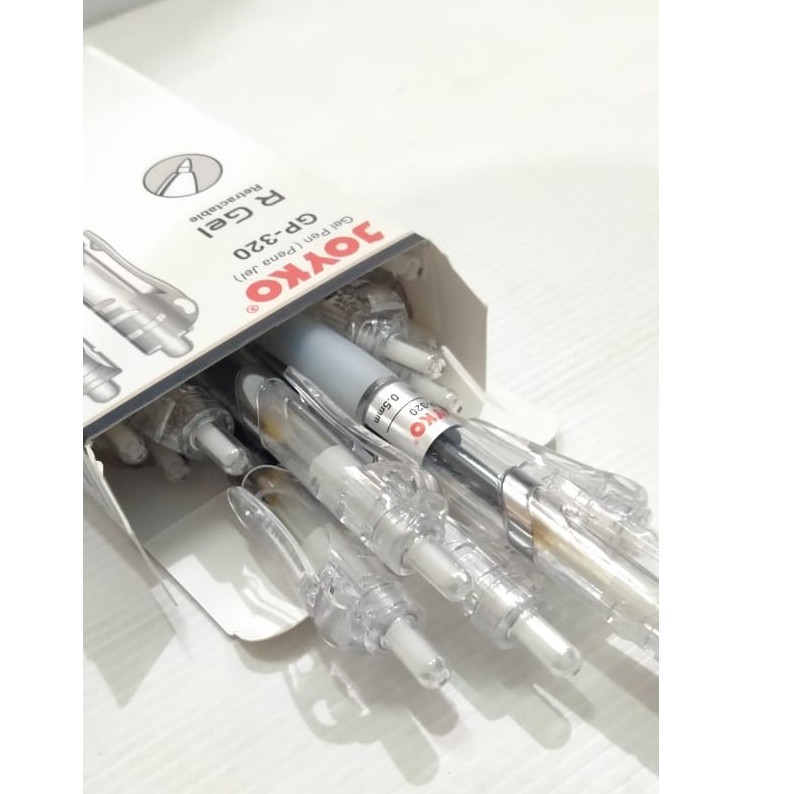

Pulpen Joyko Gel Pen GP - 320 Hitam Pcs
