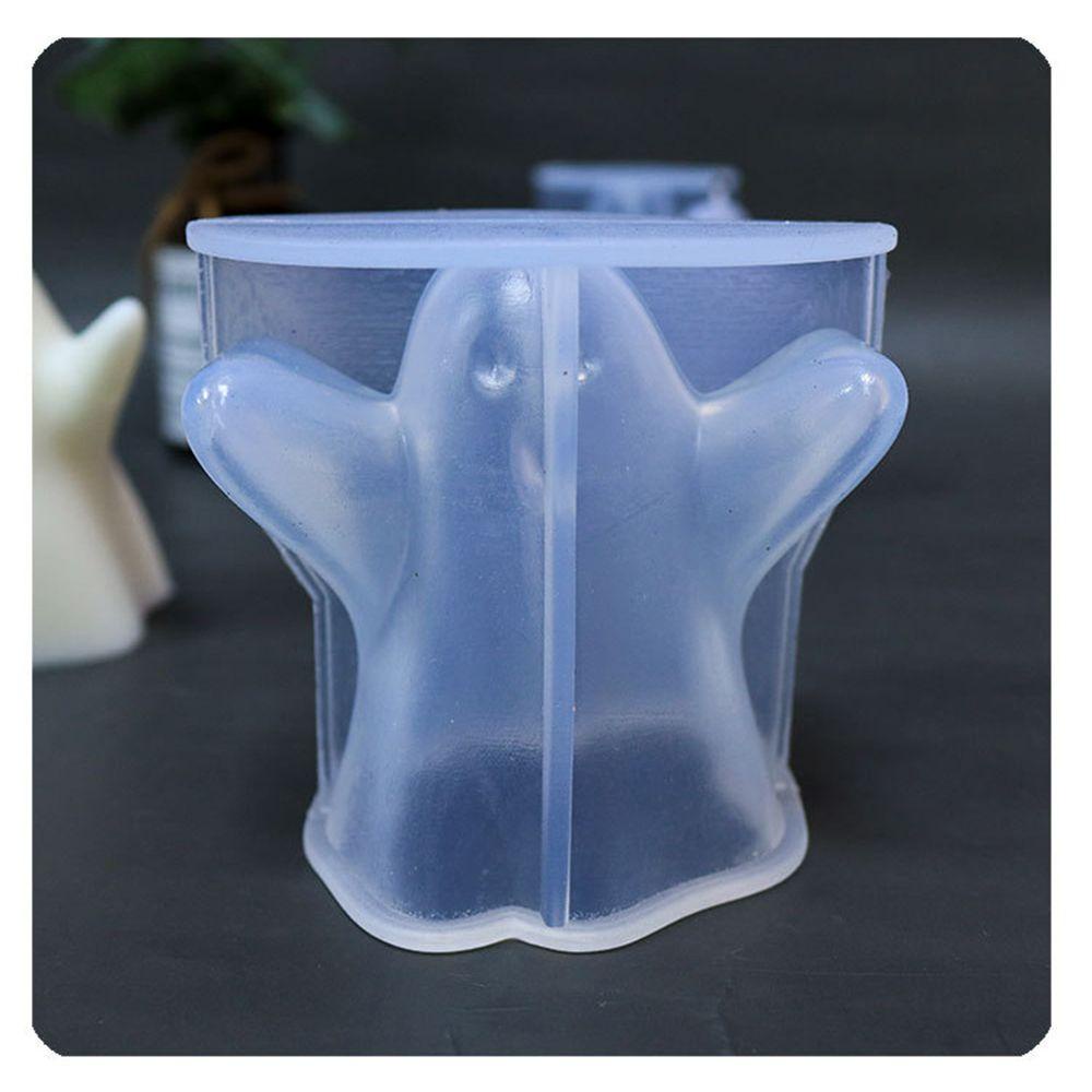 Solighter Cetakan Gypsum Aromaterapi Dekorasi Rumah Lilin Handmade DIY Resin Silicone Mold