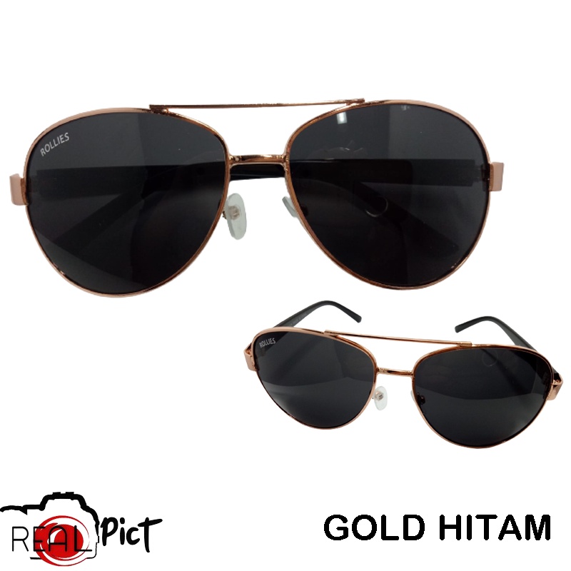 kacamata Hitam Pria Wanita Original Fashion Aviator Anti Silau / Sunglasses Unisex UV Protection / Kaca mata Gaya Pria