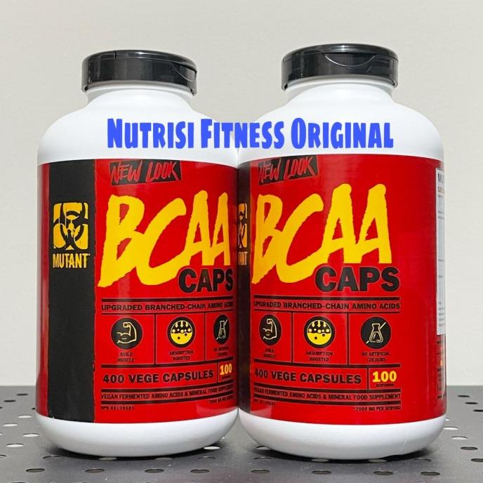 Mutant BCAA Caps 400 Capsule BPOM