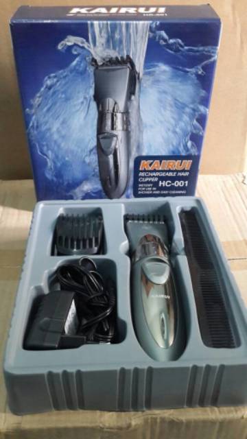 Alat Cukur/Hair Clipper Rechargeble wet dan dry