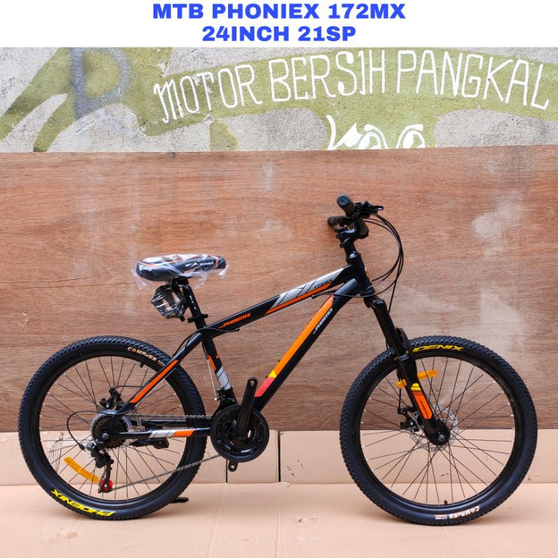 Sepeda Gunung Phoniex 172MX 24Inch Hi-ten stell