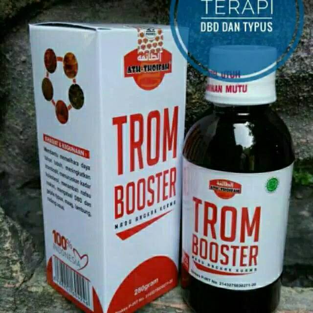

tromboster untuk terapi typus dbd