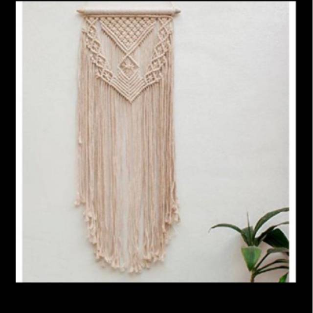 READY STOK) macrame hiasan dinding/ macrame wall hanging/ Dekorasi rumah