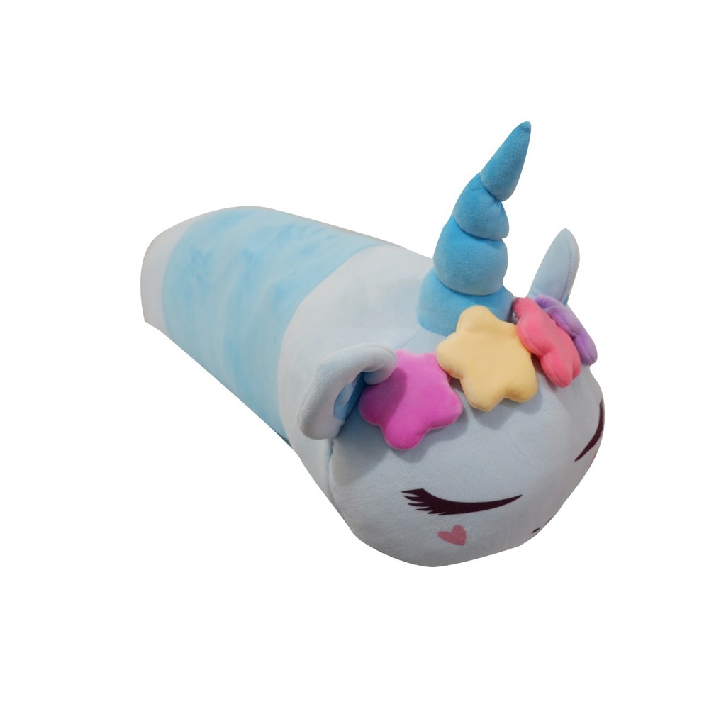 Boneka guling unicorn jumbo warna warni karakter kuda pony bahan halus lembut dijamin premium anti alergi aman bagi bayi dan anak sehingga cocok untuk kado