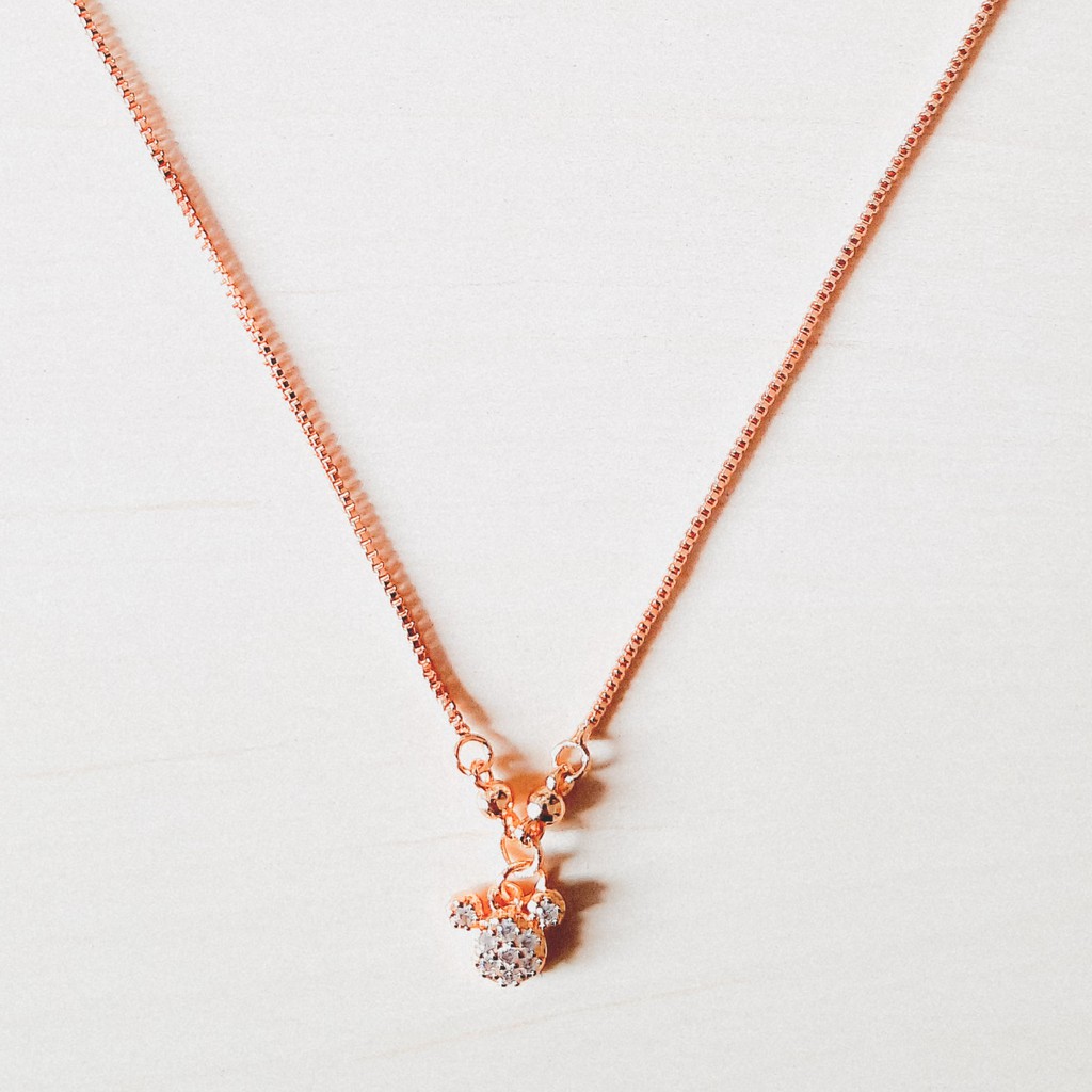 Kalung Anak Micki Gold Zirconia Xuping